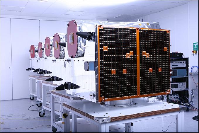 5 RapidEye before deployment